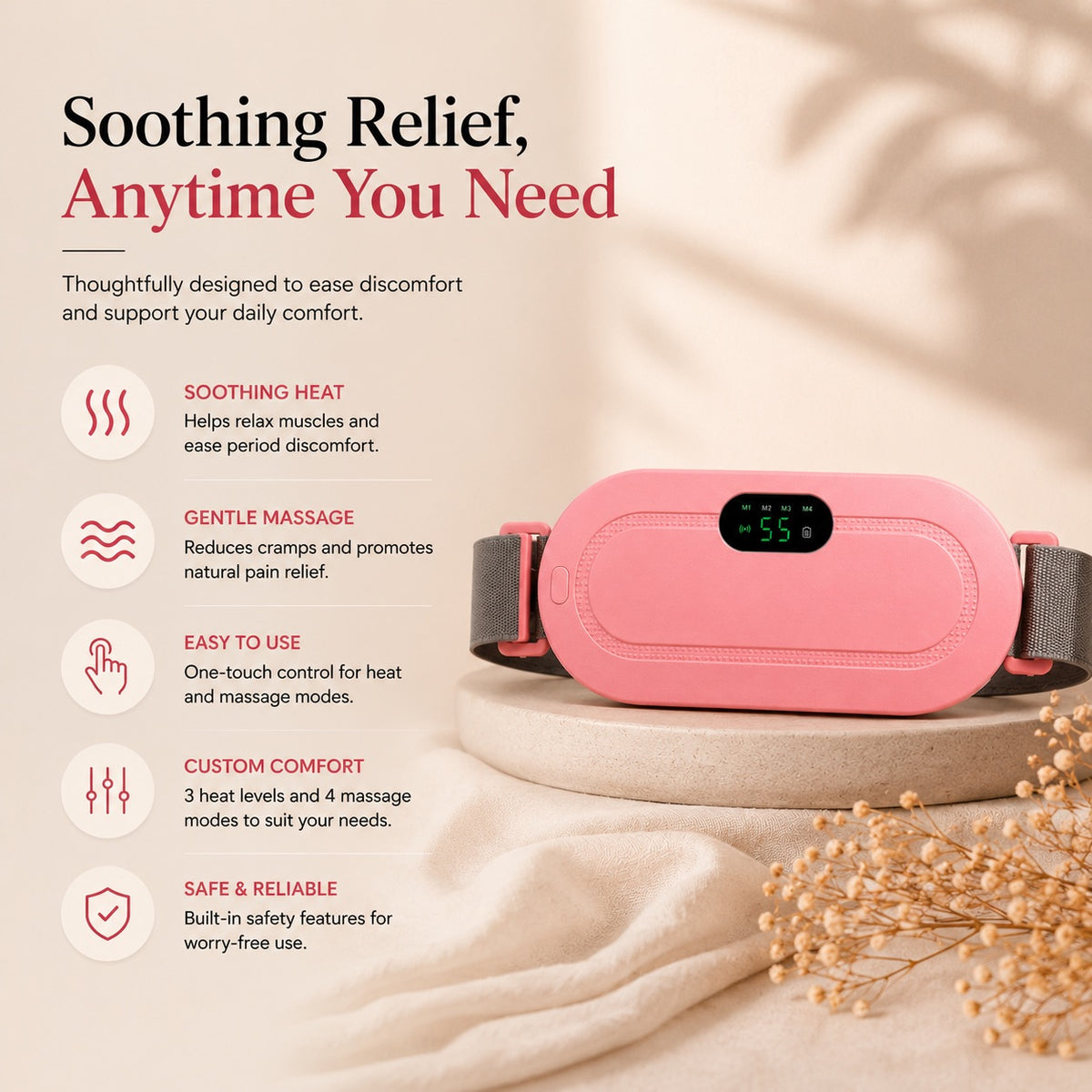 Vault™ 3-in-1 Period Cramp Belt