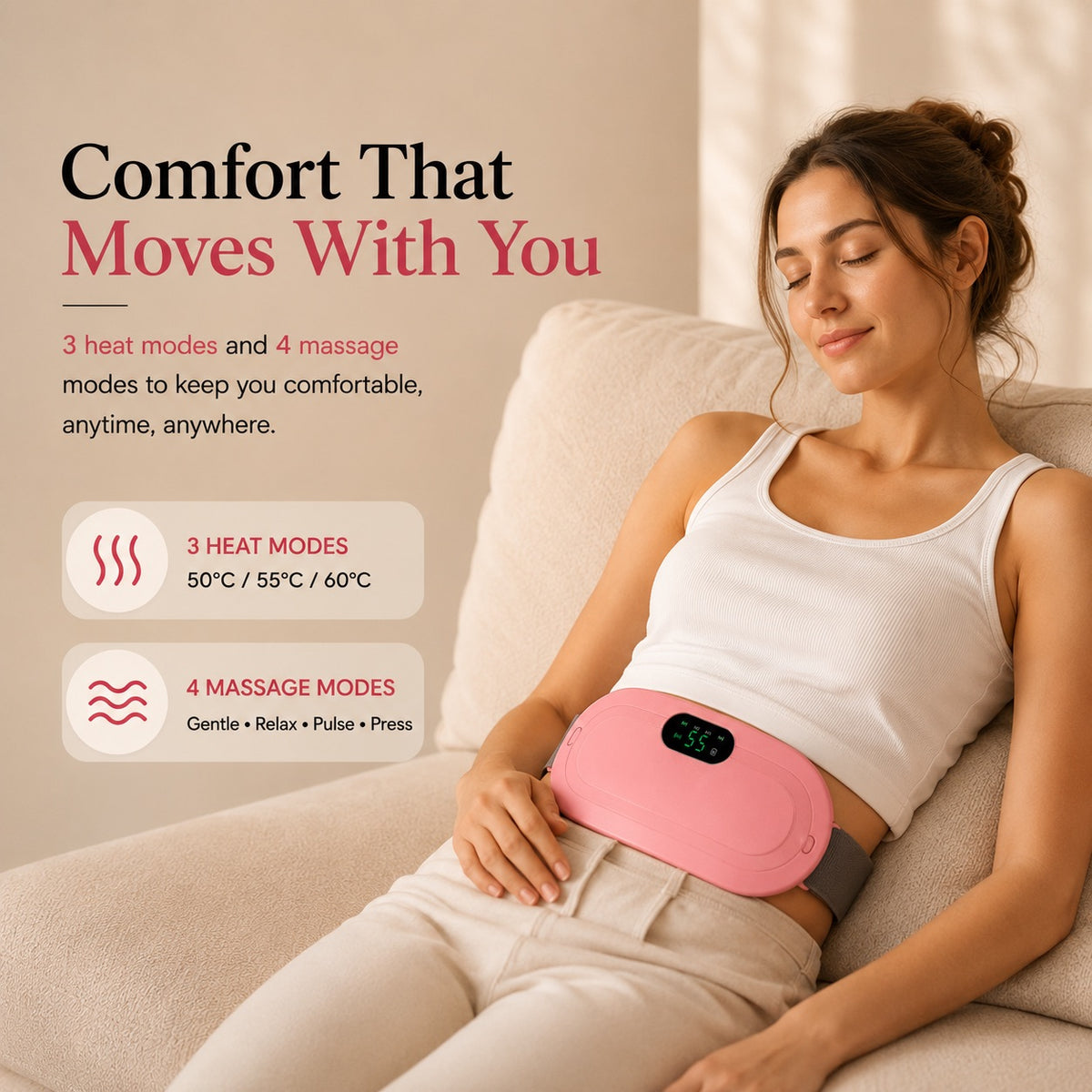 Vault™ 3-in-1 Period Cramp Belt