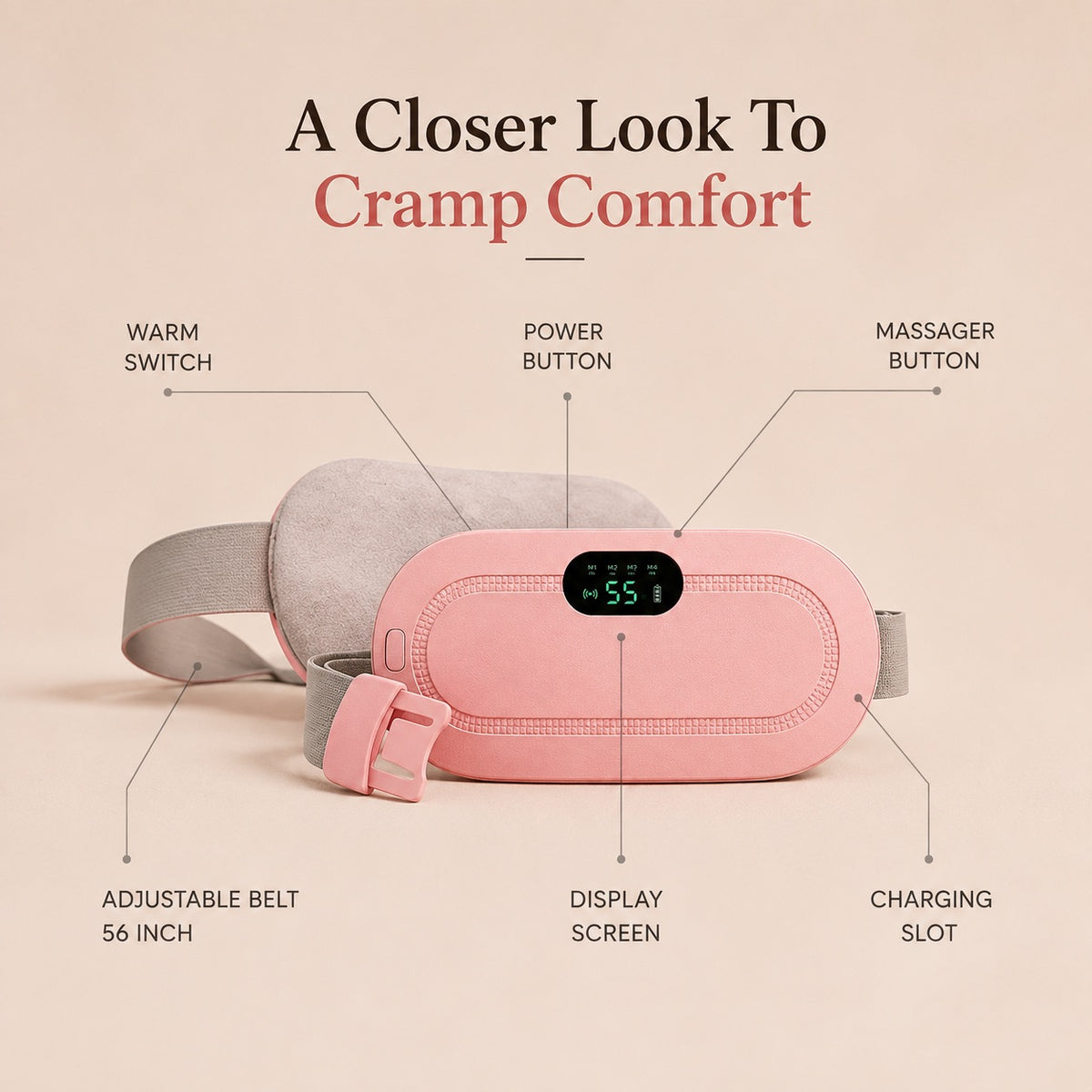 Vault™ 3-in-1 Period Cramp Belt