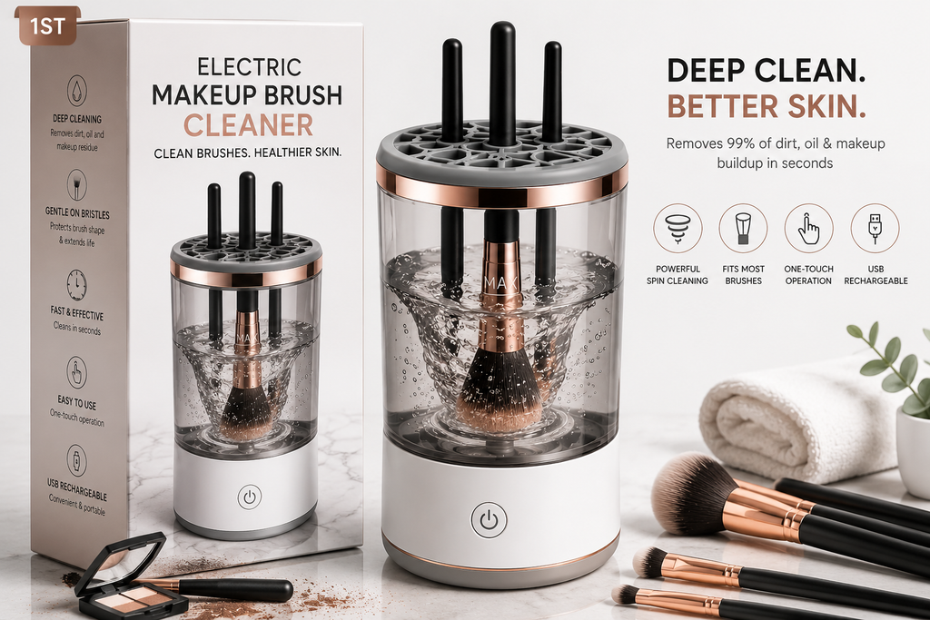 Electric Makeup Brush Cleaner